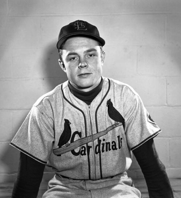 St. Louis Cardinals v Brooklyn Dodgers - BROOKLYN, NY - 1951:  Infielder Earl Weaver of the St. Louis Cardinals poses for a portrait prior to a game in 1951 against the Brooklyn Dodgers at Ebbets Field in Brooklyn, New York. (Photo by Kidwiler Collection/Diamond Images/Getty Images)