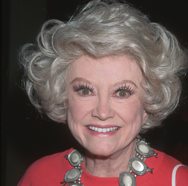13th Annual Golden Boot Awards - Phyllis Diller during 13th Annual Golden Boot Awards at Century Plaza Hotel in Century City, California, United States. (Photo by Ron Galella/WireImage)