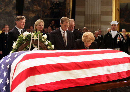 Ceremonial State Funeral for Former President Gerald R. Ford at U.S. Capitol. - 