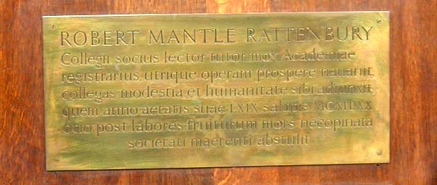 Robert Mantle Rattenbury