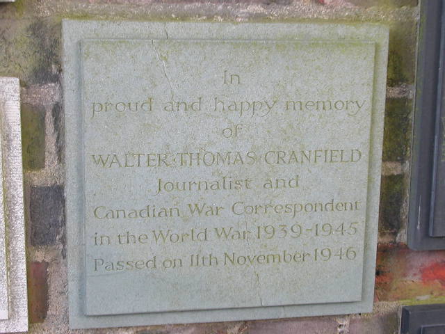 Walter Thomas Cranfield