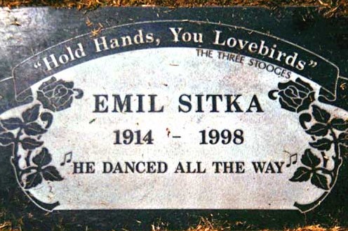 Emil Sitka grave -