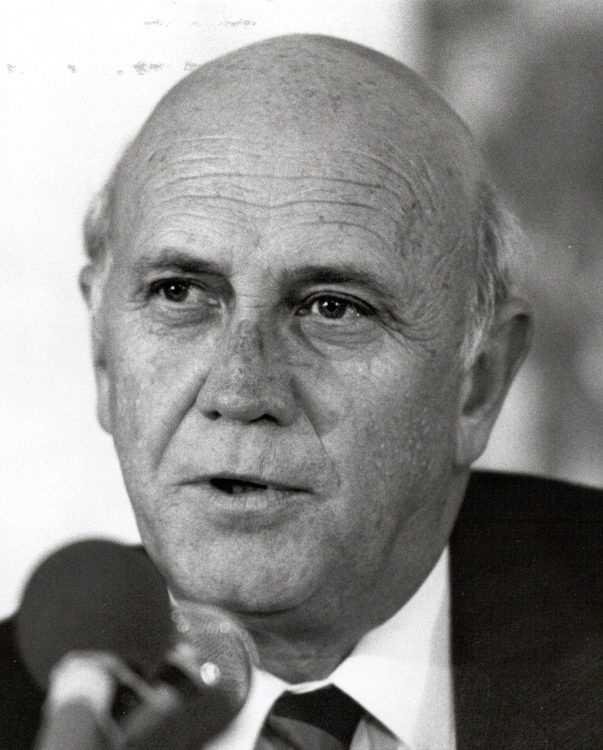 F. W. de Klerk