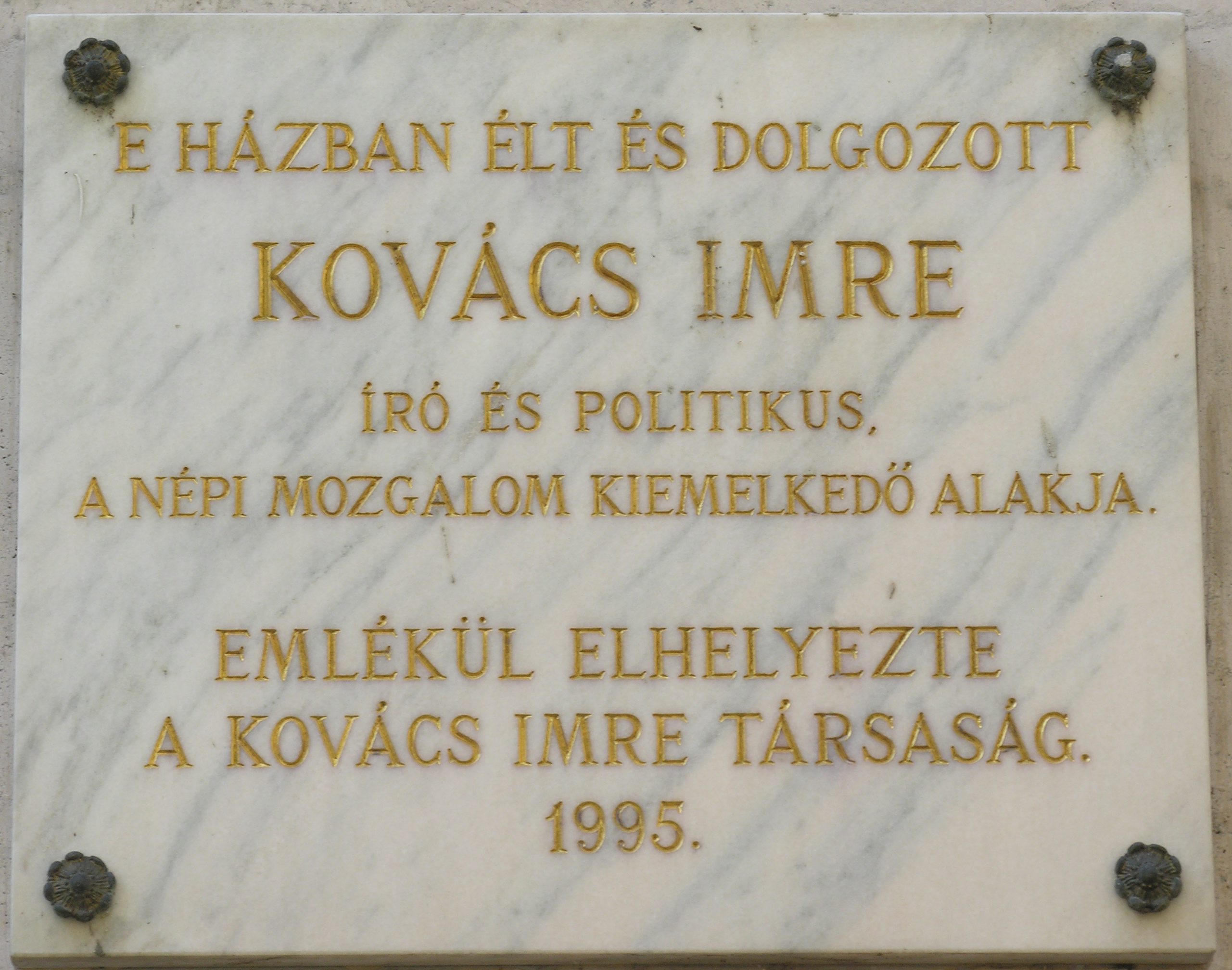 Imre Kovács