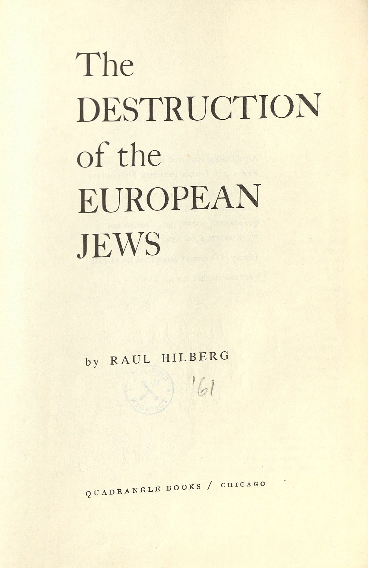 Raul Hilberg